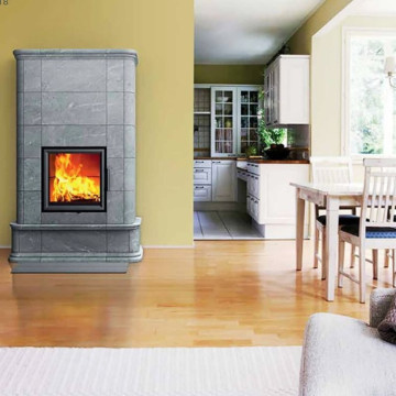 Печь Tulikivi AKKO. Выдающиеся отопительные свойства.