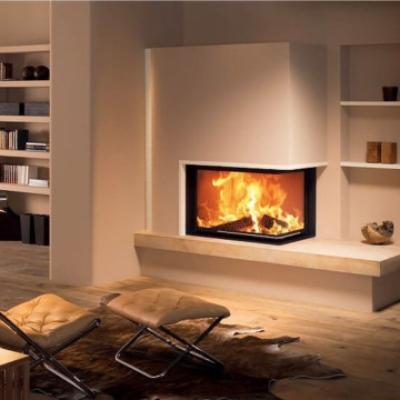 Каминная топка Brunner Eck-Kamin 57/82/48, угловая, гильотина