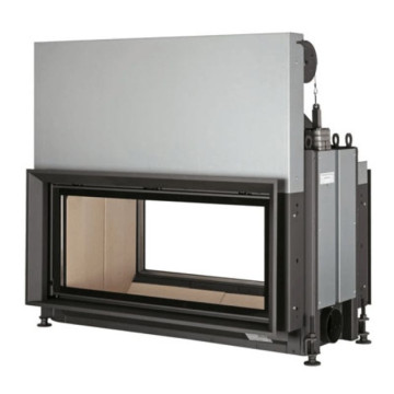 Каминная топка Brunner Architektur-Kamin Tunnel 45/101, гильотина