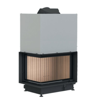 Каминная топка Brunner Architektur-Kamine-Eck 45/67/44, гильотина