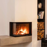 Камінна топка Brunner Eck-Kamine 42/57/30 з бічним відкриттям