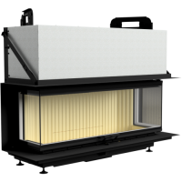 Каминная топка Gavryliv&Sons 34x140x34x54