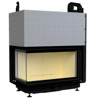 Каминная топка Gavryliv&Sons 90x51x54, гильотина 