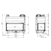 Каминная топка Gavryliv&Sons Гильотина 120×51×54 см