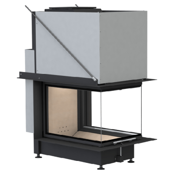 Каминная топка Brunner Panorama 51/66/50/66, трёхсторонняя Каминная топка Brunner Panorama 51/66/50/66, трёхсторонняя