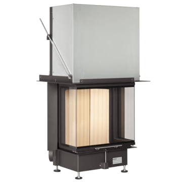 Каминная топка Brunner Panorama 57/25/60/25, трёхсторонняя Каминная топка Brunner Panorama 57/25/60/25, трёхсторонняя