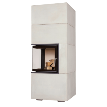 Каминная топка Brunner BSK-09 Eck-Kamin 42/42/42 , с боковой дверцей и нижним открытием Каминная топка Brunner BSK-09 Eck-Kamin 42/42/42 , с боковой дверцей и нижним открытием