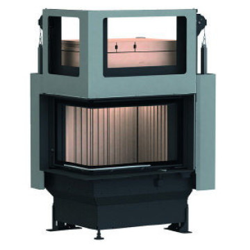 Печь Brunner GOT 45\67\44 ZL дверца левосторонняя с гильотиной с корпусом из огнеупорных плит GOF 50x35 cm Печь Brunner GOT 45\67\44 ZL дверца левосторонняя с гильотиной с корпусом из огнеупорных плит GOF 50x35 cm