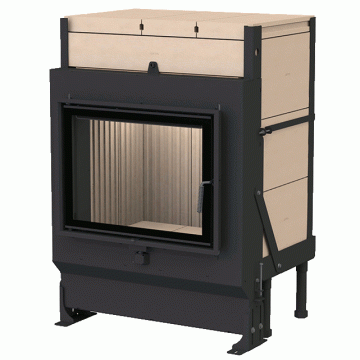 Печь Brunner GOT 51\67 ZL боковое открытие двери с корпусом из огнеупорных плит GOF 66x42 cm Печь Brunner GOT 51\67 ZL боковое открытие двери с корпусом из огнеупорных плит GOF 66x42 cm