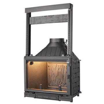 Камин топка Seguin Sunflam с подъемной дверцей