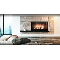 Мраморный каминный портал облицовку "Лелека"