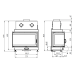 Fireplace insert Gavryliv&Sons 86x40x52