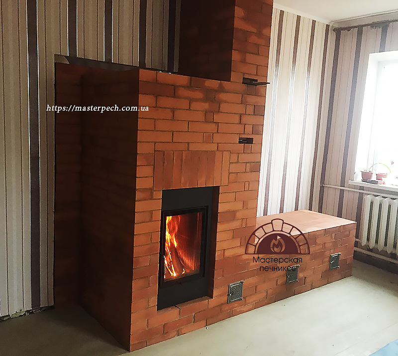  Харків піч Brunner топка HKD 2.2 теплоакумулюючі димообороти 