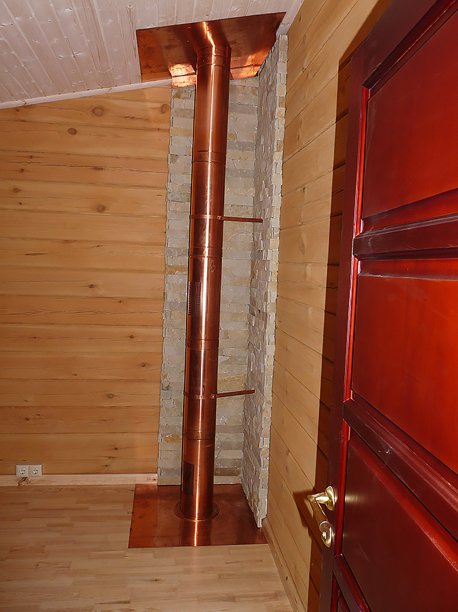 Каминофен Nordica Nicoletta в загородном доме. Харьков.